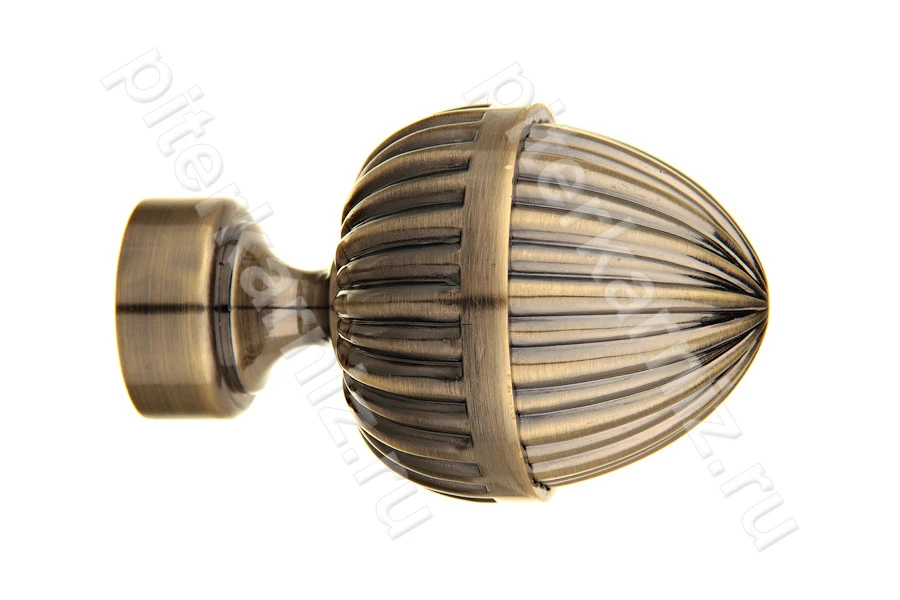 11153 НАКОНЕЧНИК карниза 25 мм - Модель "ОДЕОН" - АНТИК